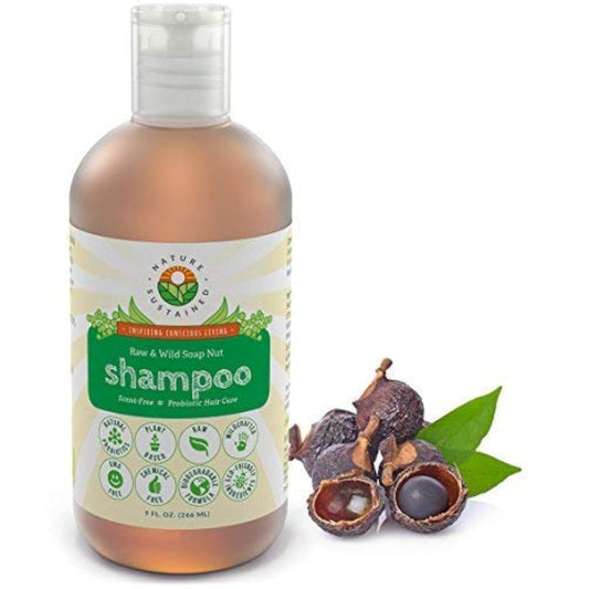 Natural Shampoo - Organic, Raw & Wildcrafted with Probiotics